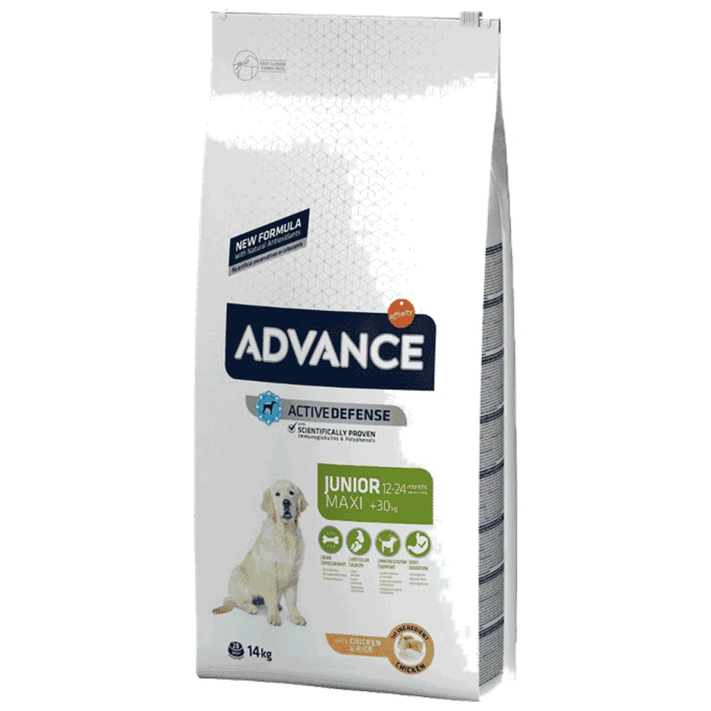 Advance Maxi Junior - hrana za mlade pse velikih rasa, 14 kg