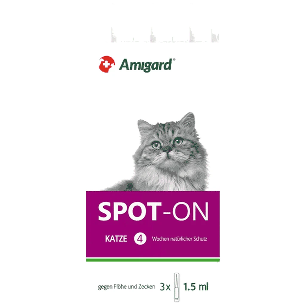Amigard Cat 3 Spot On - spot on preparat za mačke protiv buva i krpelja