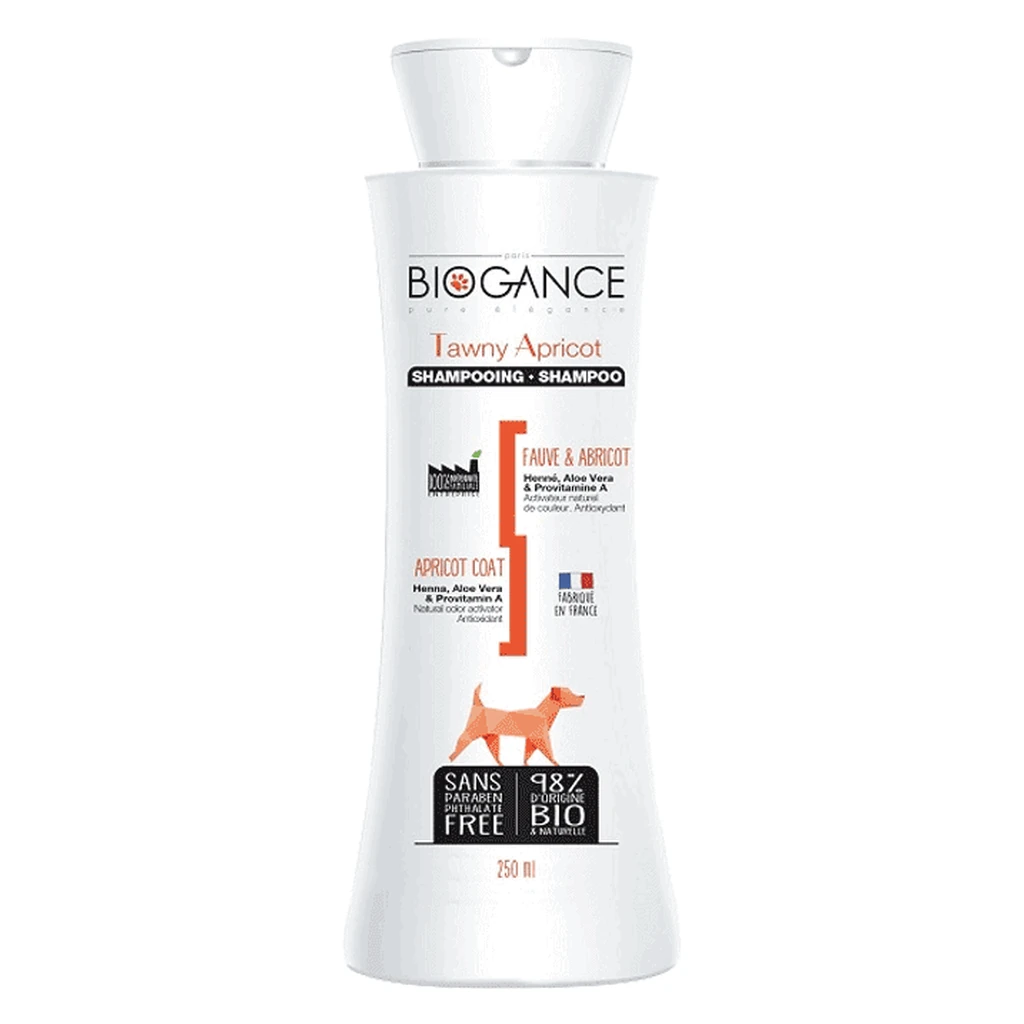 Biogance Tawny Apricot - šampon za pse sa žutim i smeđim krznom, 250 ml
