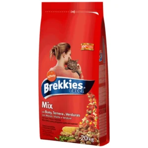 Brekkies Mix Govedina - hrana za pse, 20 kg