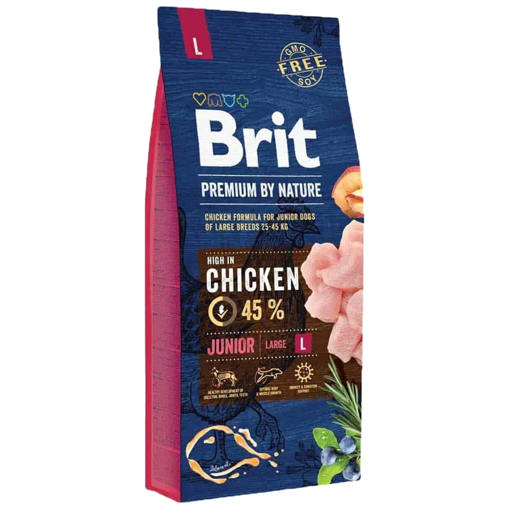 Brit Junior L - suva hrana za štence velikih rasa