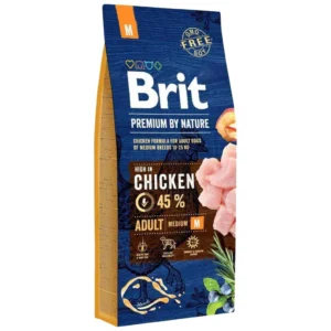 Brit Junior M - suva hrana za štence srednjih rasa