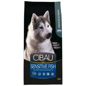 Cibau Medium & Maxi Sensitive, Riba - suva hrana za osetljive pse srednjih i velikih rasa