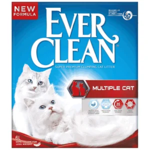 Ever Clean Multiple Cat - jako grudvajući posip za više mačaka, 10 L