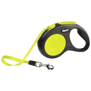 Flexi New Neon Tape - automatski povodac na izvlačenje sa trakom