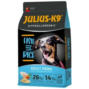 Julius K9 Adult Hypoallergenic - riba i pirinač, hrana za pse, 12 kg