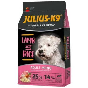 Julius K9 Adult Hypoallergenic jagnjetina i pirinač - hrana za pse, 12 kg