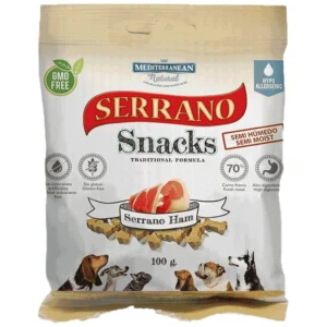 Mediterranean Natural Serrano Snacks - poslastica za pse, 100 g