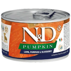 N&D Pumpkin Mini Puppy - konzerva za štence malih rasa sa bundevom i jagnjetinom, 140 g