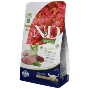 N&D Quinoa Digestion - hrana za mačke, digestivna formula, kinoa i jagnjetina