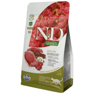 N&D Quinoa Urinary - hrana za mačke, urinarna formula, kinoa i pačetina