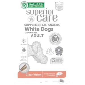 Nature’s Protection Clear Vision - poslastica za pse bele dlake za podršku vidu, 110 g