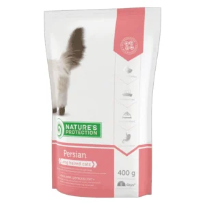 Nature's Protection Dry Feed Adult Long Hair - hrana za odrasle mačke sa dugom dlakom, 400 g