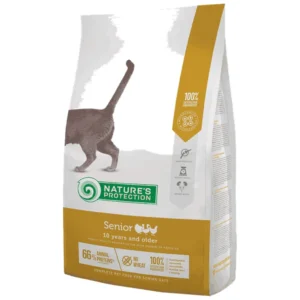 Nature's Protection Dry Feed Senior - suva hrana za starije mačke, sa živinom