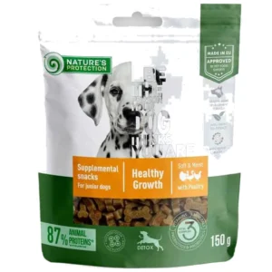 Nature’s Protection Healthy gowth Junior - poslastica za štence za zdrav rast, 150 g