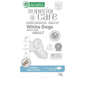 Nature’s Protection Healthy Hips & Joints - poslastica za pse belih rasa za zglobove i kukove, 110 g