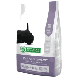 Nature's Protection Super Premium Mini Adult - hrana za odrasle pse malih rasa, jagnjetina