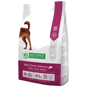 Nature's Protection Super Premium Mini Extra - hrana za pse malih rasa, losos