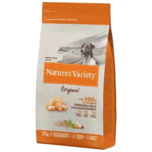 Nature's Variety Mini Adult grain Original - hrana za odrasle pse malih rasa, piletina
