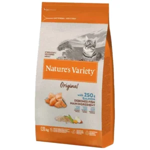 Nature's Variety Sterilised gain Original - suva hrana za sterilizovane mačke, losos