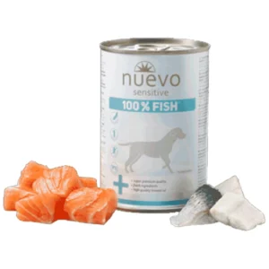 Nuevo Monoprotein Sensitive - monoproteinska konzerva za osetljive pse sa ribom, 375 g