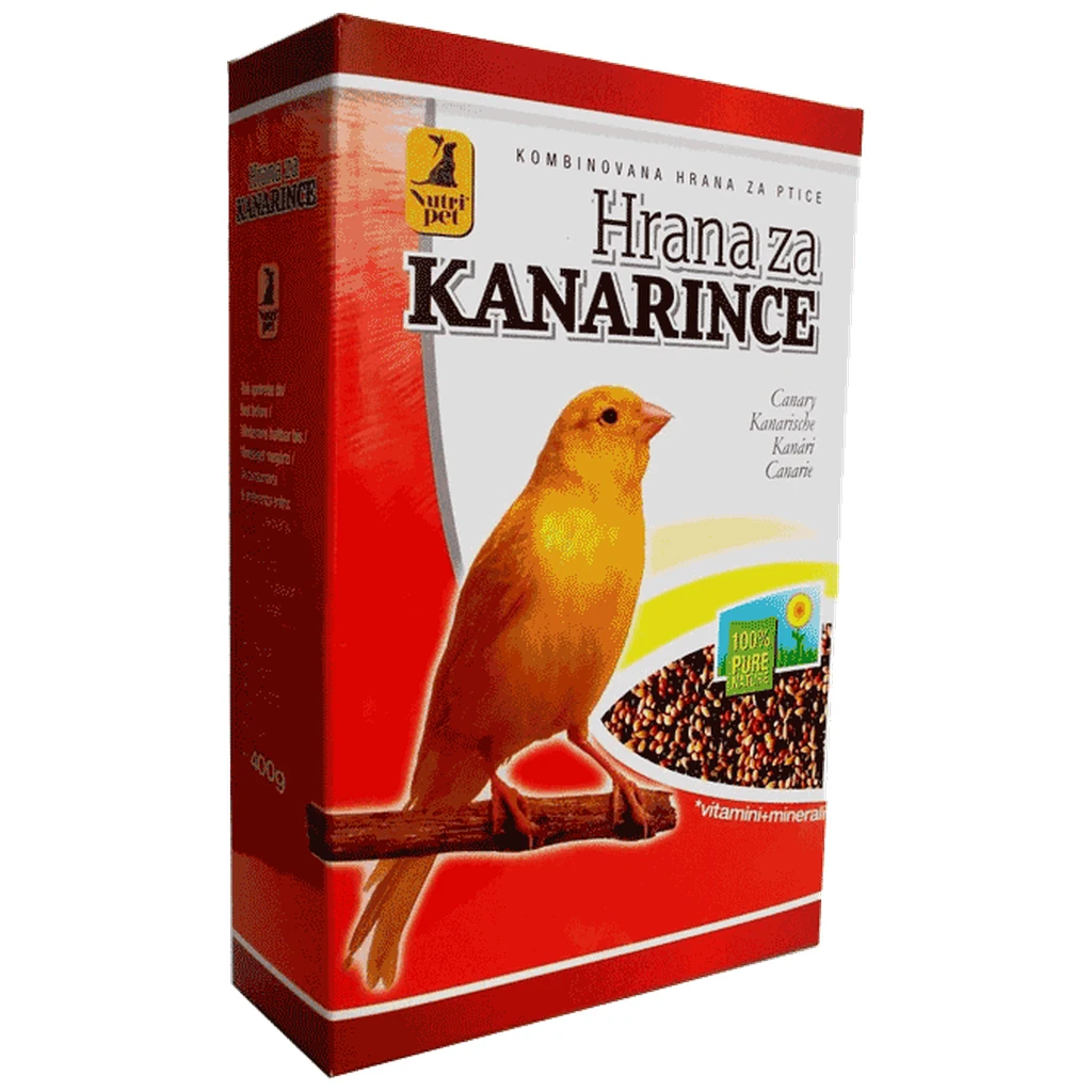 Nutripet Hrana za kanarince - hrana za kanarince, 400 g
