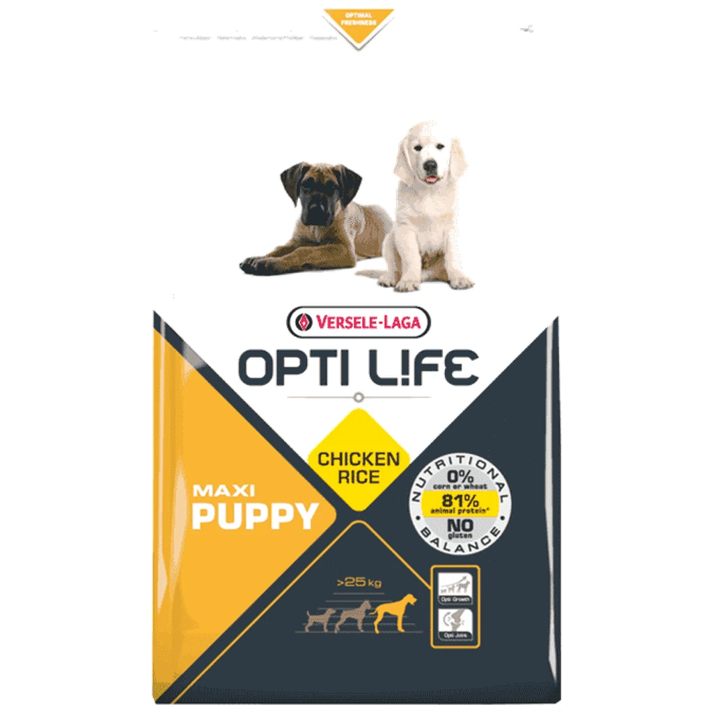 Opti Life Maxi Puppy - hrana za štence velikih rasa, 12.5 kg