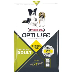 Opti Life Medium Adult - hrana za odrasle pse srednjih rasa