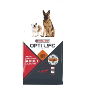 Opti Life Medium & Maxi Adult Digestion - hrana za pse srednjih i velikih rasa za podršku varenju, 12.5 kg