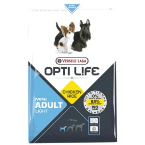 Opti Life Mini Adult Light - hrana za kontrolu težine za odrasle pse malih rasa