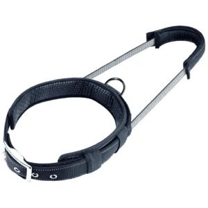 Patento Pet ogrlica Collar Sport - ogrlica i povodac na izvlačenje za pse, crna