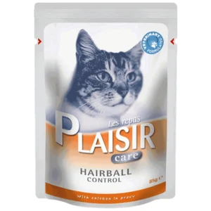 Plaisir Care Hairball - preliv za mačke protiv stvaranja kuglica dlake, 85 g