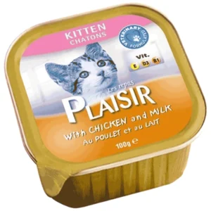 Plaisir Kitten - pašteta za mačiće sa piletinom, 100 g