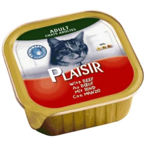 Plaisir Pašteta - pašteta za mačke sa govedinom, 100 g
