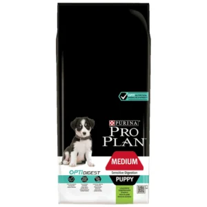 Pro Plan Medium Puppy Sensitive Digestion - hrana za štence srednjih rasa sa osetljivim varenjem i jagnjetinom, 12 kg