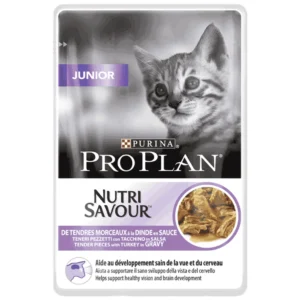 Pro Plan Nutri Savour Junior - vlažna hrana za mačiće sa ćuretinom, 85 g