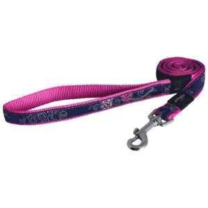 Rogz Denim Rose - povodac za pse