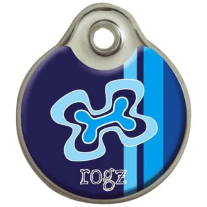 Rogz ID Indigo Bone - identifikacioni privezak za pse