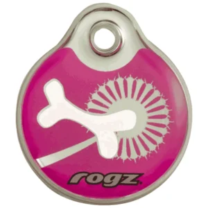 Rogz ID Pink Bone - identifikacioni privezak za pse