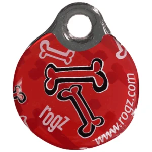 Rogz ID Red Bone - identifikacioni privezak za pse