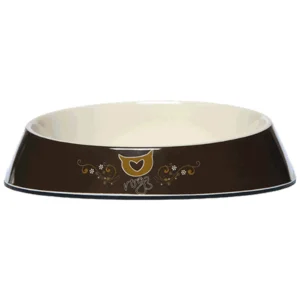 Rogz Melamin Bronze Filigree - melaminska posuda za mačke, 200 ml
