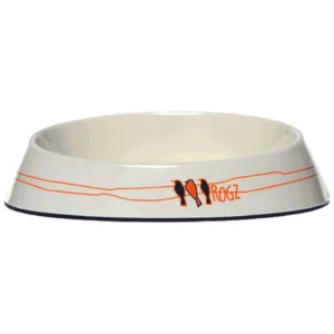 Rogz Melamin Ivory Birds on Wire - melaminska posuda za mačke, 200 ml