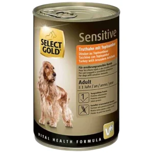 Select Gold Sensitive Adult ćuretina i artičoka - hrana za pse, 400 g