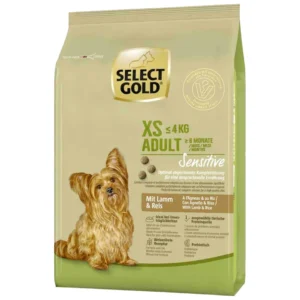 Select Gold Sensitive Extra Small Adult jagnjetina i pirinač - hrana za pse vrlo malih rasa, 1 kg