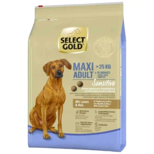 Select Gold Sensitive Maxi Adult jagnjetina i pirinač - hrana za pse velikih rasa, 12 kg