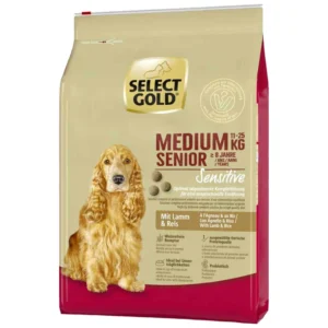 Select Gold Sensitive Mini Senior jagnjetina i pirinač - hrana za starije pse malih rasa, 4 kg