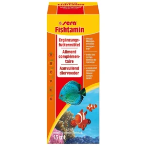 Sera Fishtamin - vitamini za ribice, 15 ml