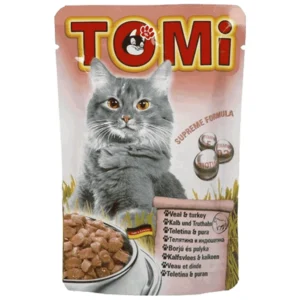 Tomi Sos Adult - vlažna hrana za odrasle mačke, u sosu, 100 g