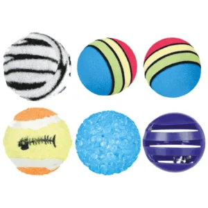 Trixie Set 6 loptica - set od 6 loptica za mačke