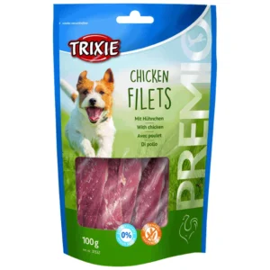 Trixie Sušeni pileći fileti - poslastica za pse, 100 g